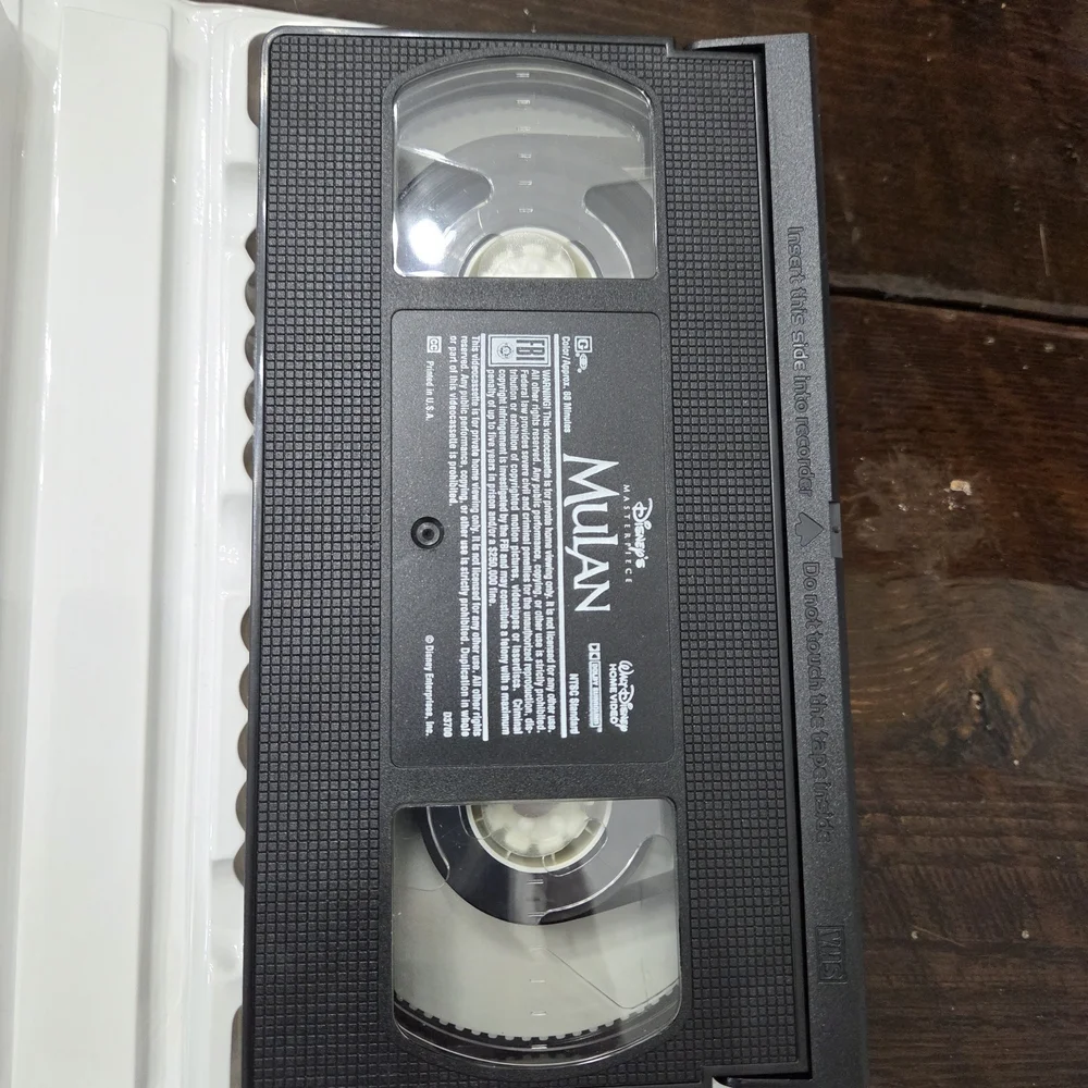Disney Mulan VHS In Case